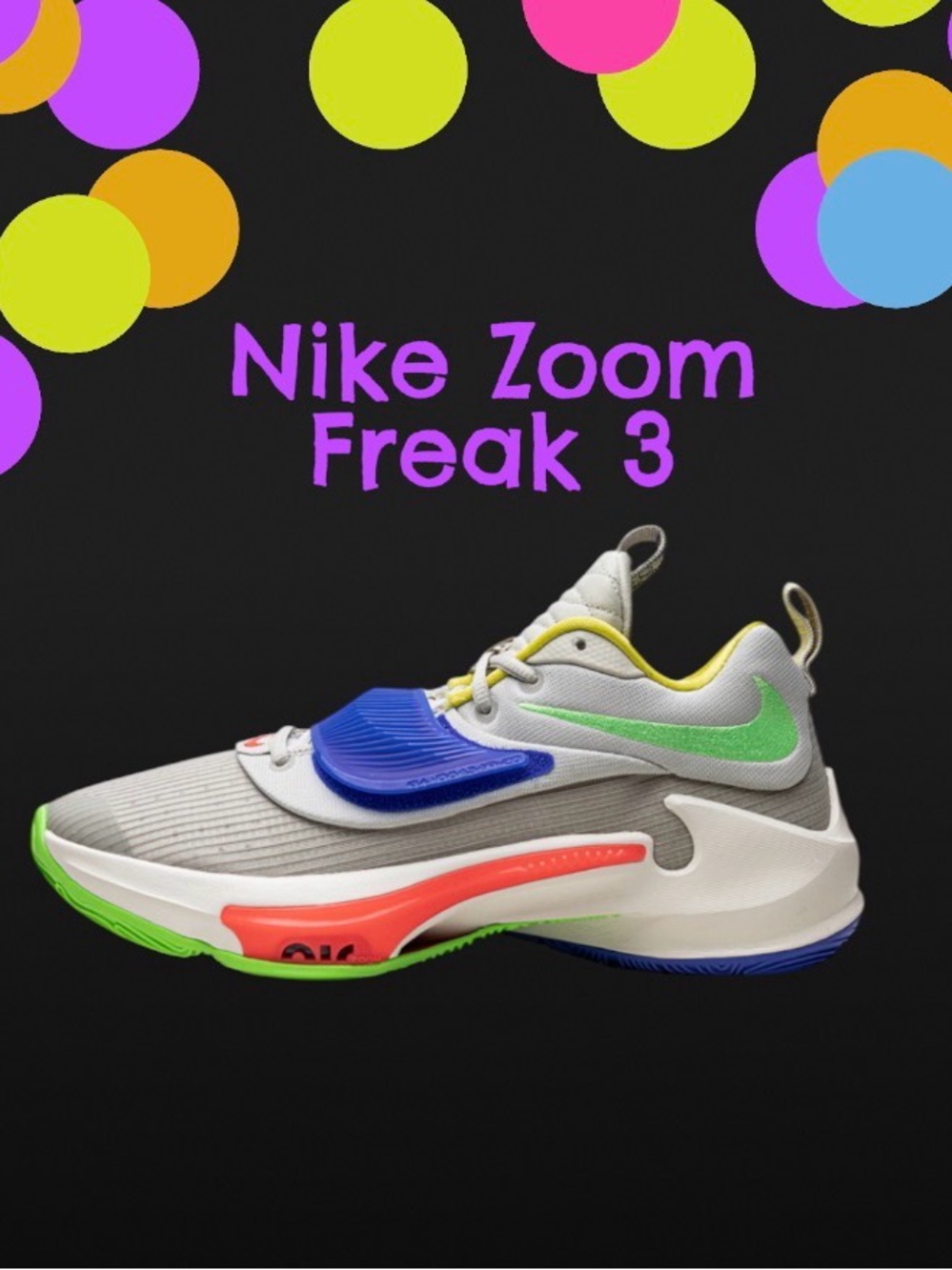 NIKE ZOOM FREAK 3 Air sneakers men’s tennis shoes size 8.5